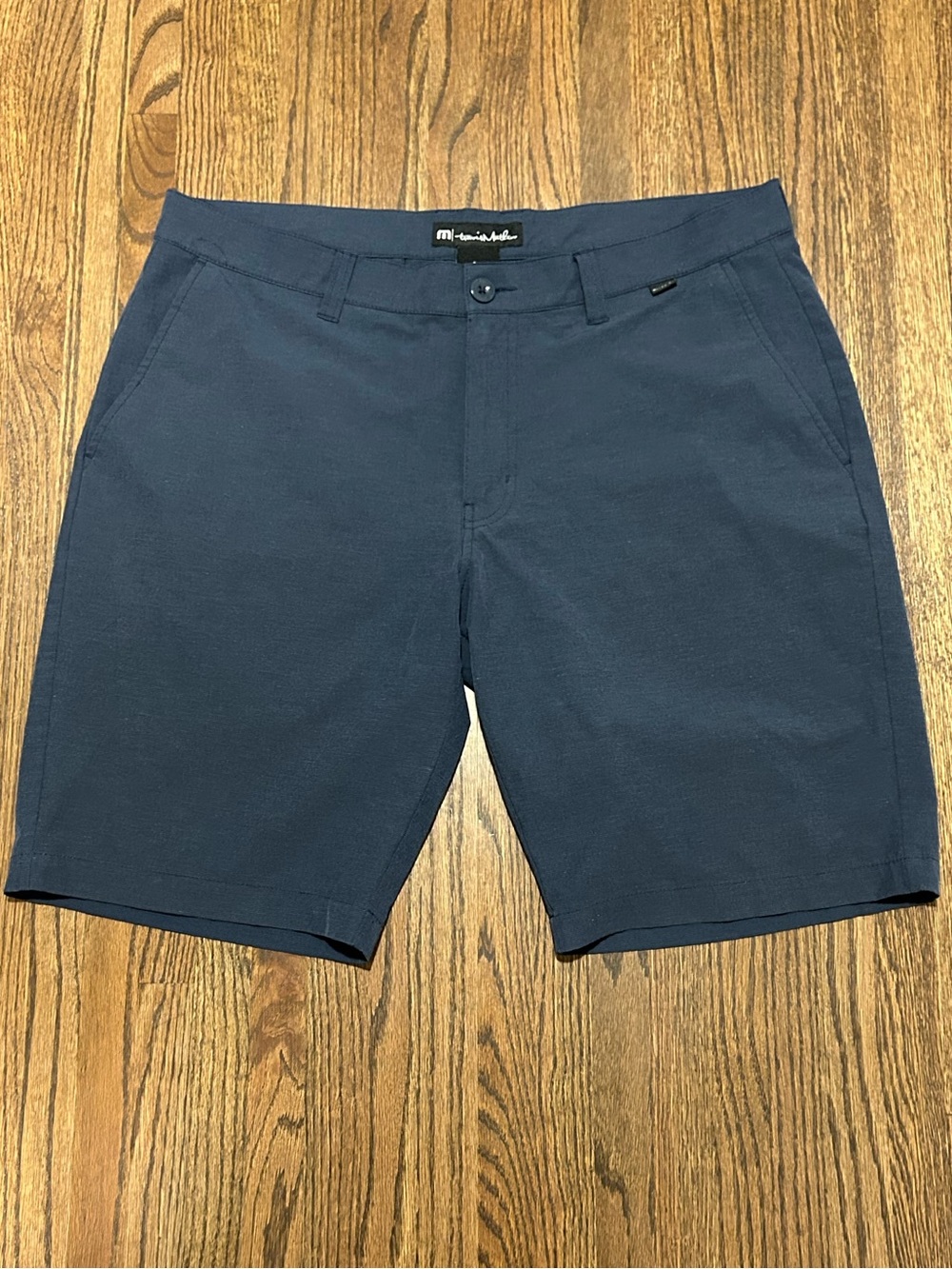 TravisMathew Navy Performance Golf Shorts Men’s 36
